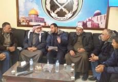 النائب الأسطل يلتقي بقيادة شرطة محافظة رفح