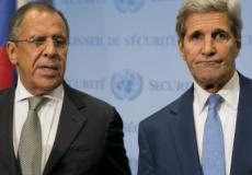 جون كيري وسيرغي لافروف