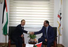 تفاصيل لقاء براك و سفير الشؤون الفلسطينية