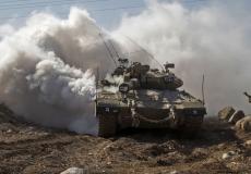 دبابة تابعة لجيش الاحتلال الإسرائيلي - تعبيرية