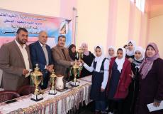 تربية الوسطى تختتم بطولة كرة الطائرة للمرحلتين العليا والثانوية للبنات