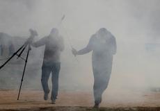 التجمع الإعلامي يُدين بشدة اعتداءات الاحتلال بحق الصحفيين