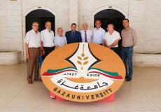مجلس عائلة صالحة يزور جامعة غزة
