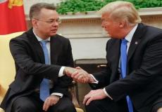 الرئيس الامريكي يلتقي القس برانسون