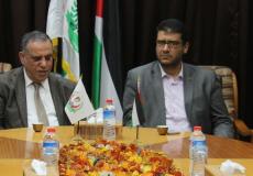 اجتماع بين أركان وزارة الصحة بالمحافظات الشمالية والجنوبية