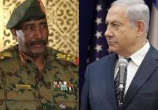 نتنياهو والبرهان - أرشيفية 