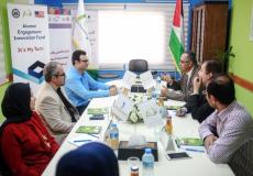 نطوف تستضيف وفداً من الكلية الجامعية للعلوم التطبيقية