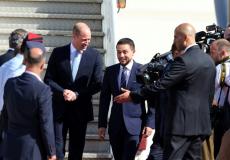 الأمير وليام يصل الى الأردن في مستهل جولة في الشرق الأوسط