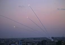 اطلاق صواريخ من غزة - ارشيفية 