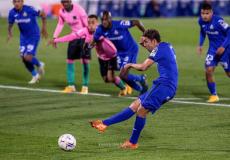 هدف خيتافي الوحيد أمام برشلونة من علامة الجزاء