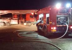 اندلاع حريق في بانياس