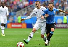 فرنسا تتجاوز أوروغواي وتصل نصف نهائي مونديال روسيا