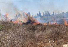 اندلاع حريقين في نير عام 