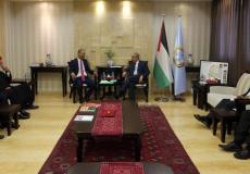  لقاء اشتية مع وفد من الطائفة السامرية في رام الله