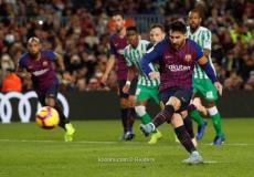 برشلونة وبيتيس بالدوري الاسباني