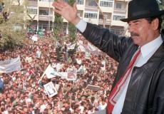 الرئيس العراقي الراحل صدام حسين