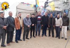 وفد من هيئة الأسرى يزور الأسرى المحررين من قطاع غزة