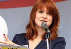 الروسية ماريا بوتينا، المتهمة بالتجسس لصالح الحكومة الروسية،