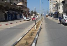 بلدية غزة تزرع (2500) شتلة خلال شهر فبراير