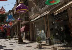 المحال الاقتصادية مغلقة في إسرائيل بسبب تفشي كورونا