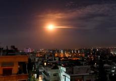 قصف إسرائيلي على سوريا -ارشيف-