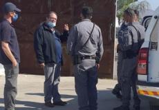 الشرطة الاسرائيلية توزع اخطارات على اصحاب المحلات التجارية في كابول