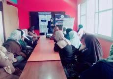 صوت المجتمع تواصل أنشطتها التثقيفية للمواطنين في قطاع غزة