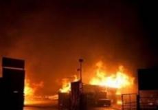 حريق  داخل مصنع للزيوت  في الجليل الغربي "أرشيف"