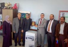 البنك الإسلامي الفلسطيني يدعم مدرسة رابا الأساسية