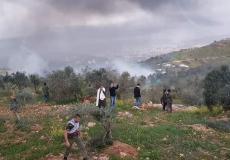 خلال قمع الاحتلال المعتصمين في جبل العرمة