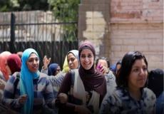 فرحة طالبات الثانوية العامة