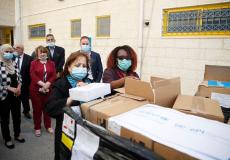 الصحة الفلسطينية تتسلم شحنة مساعدات طبية من "اليونيسف"