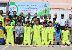 بناة الغد يختتم بطولة خماسي كرة القدم للساحات الشعبية