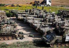 قوات الجيش الإسرائيلي على حدود غزة - أرشيفية