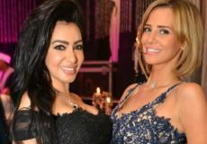 الفنانة المصرية مريهان حسين يسار الصورة -ارشيف-