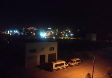 اقتحام الاحتلال المنطقة الشرقية من نابلس