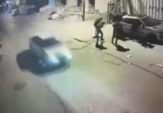 من مكان اطلاق النار على المواطنين