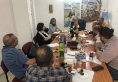 الوزير أبو سيف يلتقى عدداً من المراكز والمؤسسات الثقافية في نابلس