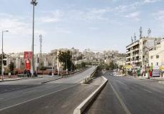 حظر تجوال في شوارع الأردن