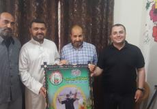 لجنة زكاة دير البلح تزور عائلات شهداء مسيرة العودة