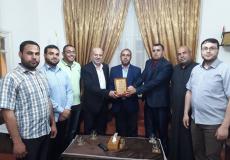 النائب الأشقر يلتقي وفد  من لجنة وجهاء 