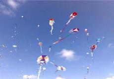 آلاف المستوطنين يطلقون طائرات ورقية قرب حدود غزة -توضيحية-