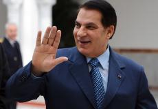 الرئيس التونسي السابق زين العابدين بن علي - ارشيفية -