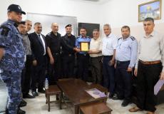  تعليم خان يونس يكرّم إدارة شرطة محافظة خان يونس