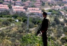 جندي إسرائيلي في الضفة