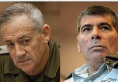 زعيم حزب أزرق أبيض وغابي أشكنازي