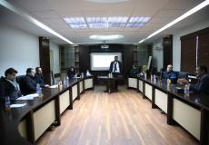 وفد من الصندوق الإنساني  يزور برنامج غزة للصحة النفسية