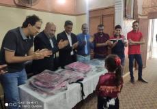 الكاتب شُراب يختتم مبادرة الحقائب المدرسية 