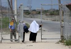 إسرائيل تتحكم في عمل معابر قطاع غزة - أرشيف