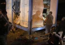 استهداف حواجز للشرطة في غزة